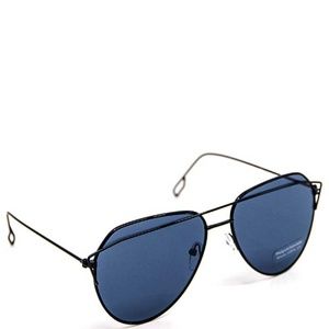 New Women's Black Fashion Aviator Sunglasses